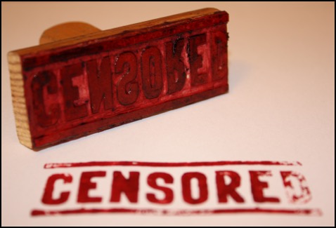 Censored Rubber Stamp